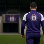 Olivier Renard van RSC Anderlecht tijdens een moment rond de wintermercato