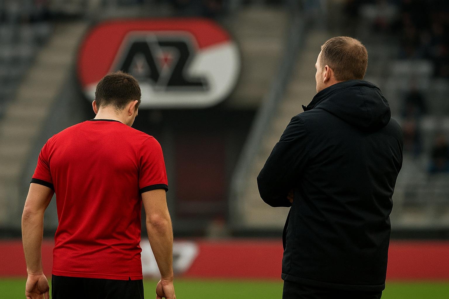 Maarten Martens tijdens zijn periode als trainer van AZ