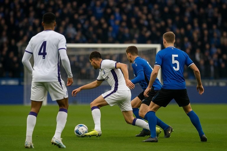 Discussie rond een penaltymoment in KAA Gent tegen RSC Anderlecht met VAR-context