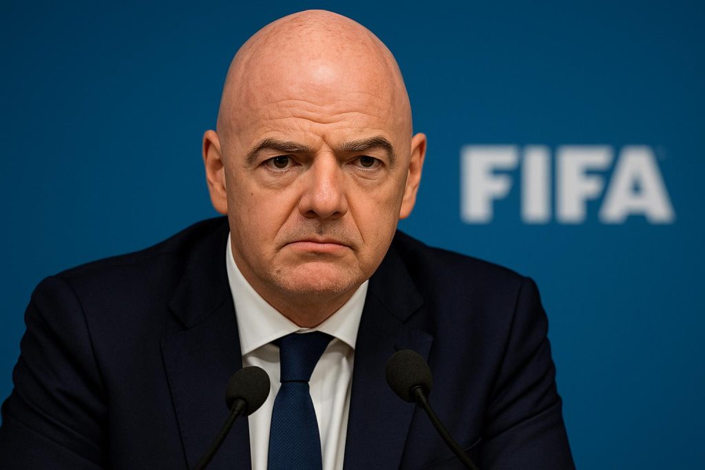 infantino-reageert-scherp-na-afrika-cup-finale-sancties-dreigen Gianni Infantino reageert na incidenten in de Afrika Cup-finale tussen Senegal en Marokko