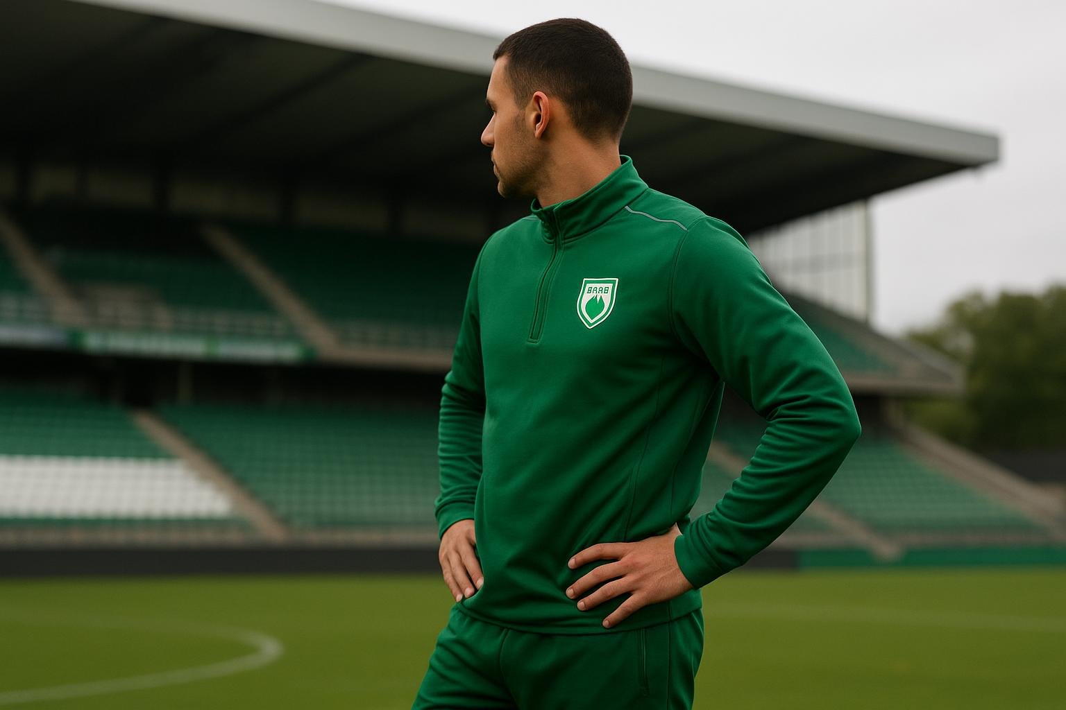 Mohamed Guindo in trainingscontext bij RAAL La Louvière