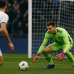 Colin Coosemans van RSC Anderlecht tijdens een wedstrijdmoment tegen KAA Gent