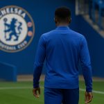 David Datro Fofana in Chelsea-context tijdens een trainingsmoment, zonder herkenbare gezichten.