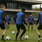 Trainingsmoment bij Club Brugge in de wintermercato-context