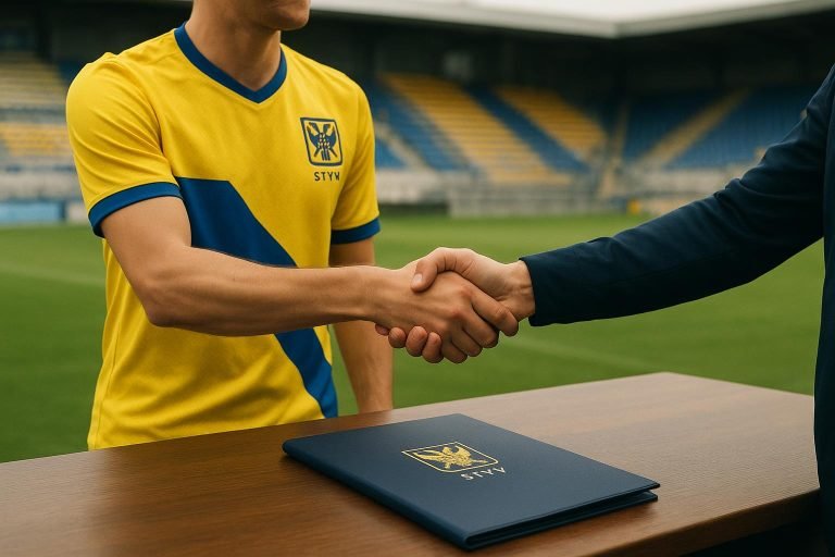 STVV kondigt de komst van spits Oumar Diouf aan