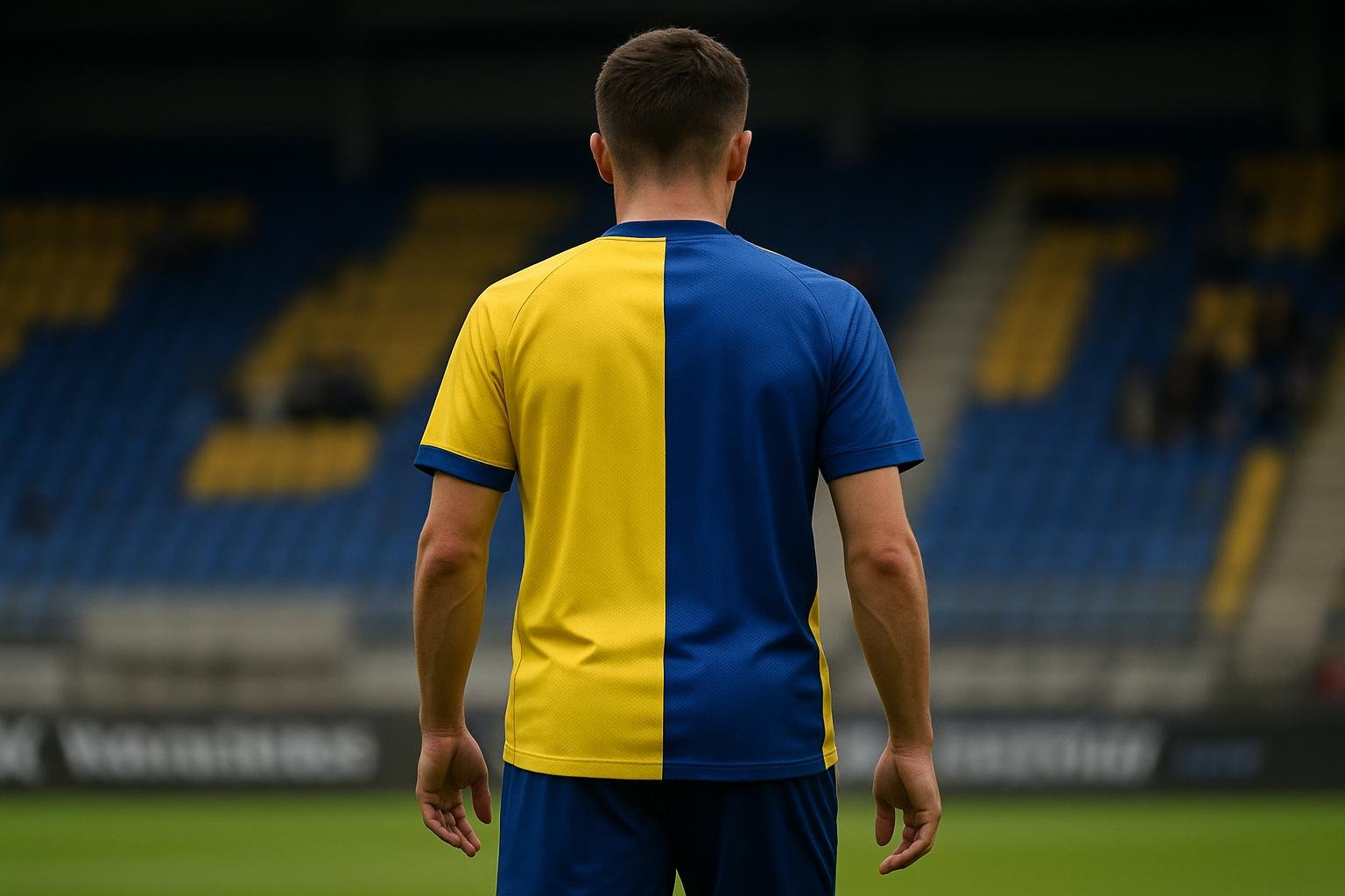 Griffin Yow in het shirt van KVC Westerlo tijdens een wedstrijd