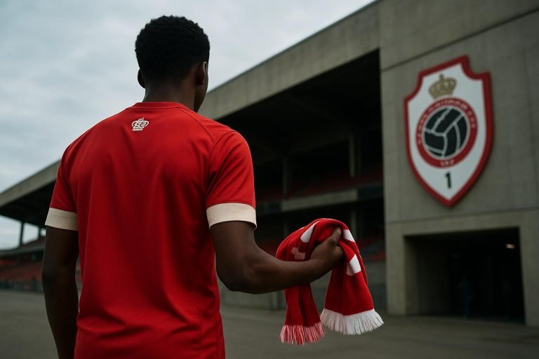 Sfeerbeeld rond Royal Antwerp FC tijdens de wintermercato op de Bosuil