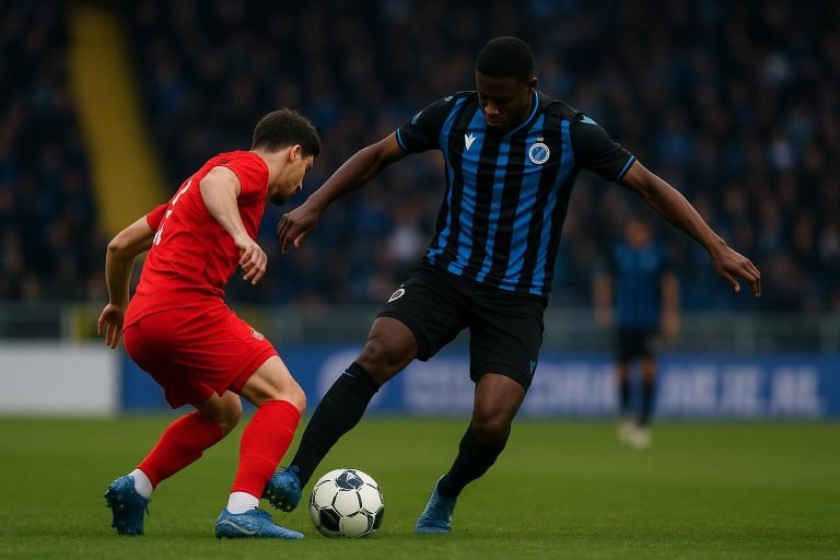 Hans Vanaken van Club Brugge in Europese wedstrijdcontext