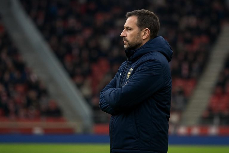 Union-trainer David Hubert reageert na de Champions League-wedstrijd tegen Bayern München