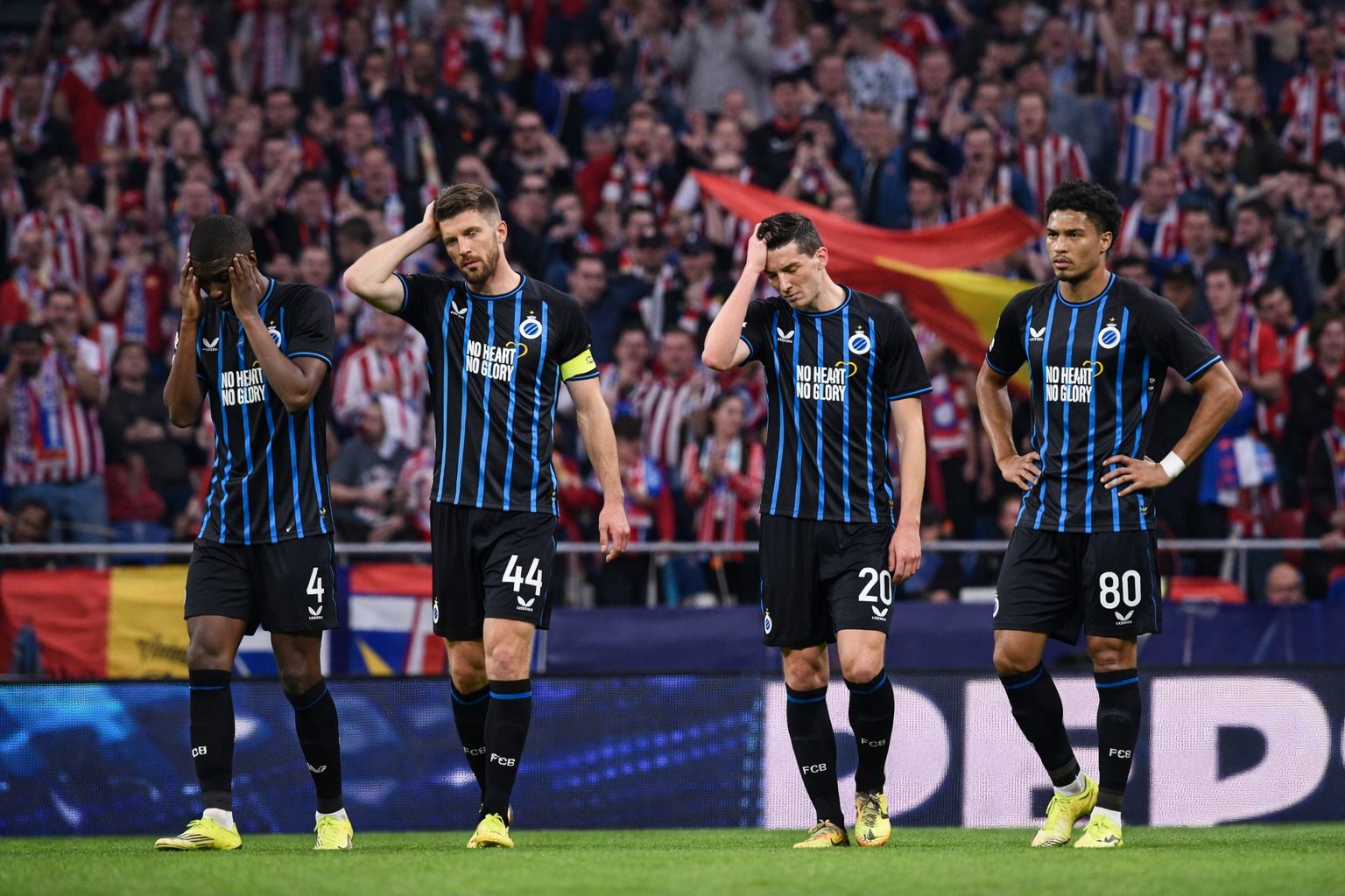 Club Brugge baalt in Madrid