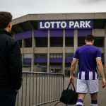 Sfeerbeeld van RSC Anderlecht in het Lotto Park tijdens een drukke wintermercato-avond