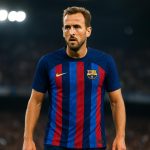 Sfeerbeeld rond FC Barcelona in stadioncontext, als illustratie bij transfergeruchten rond Harry Kane