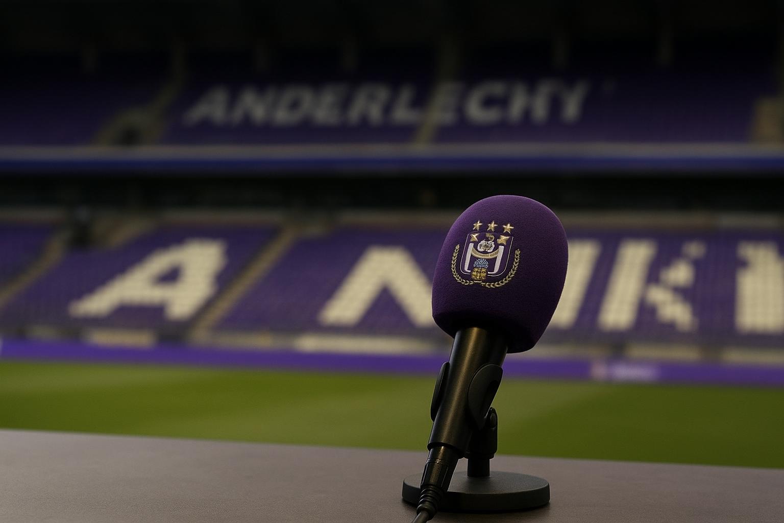 Olivier Renard in een context rond RSC Anderlecht