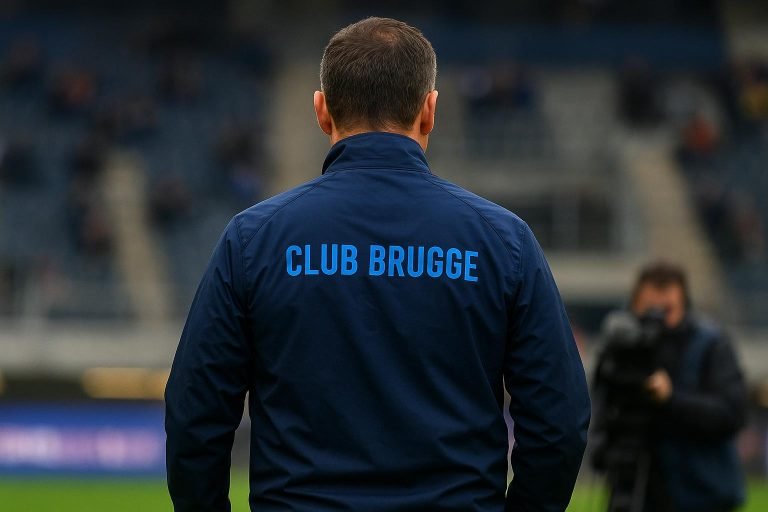 Ivan Leko in Club Brugge-context langs de zijlijn
