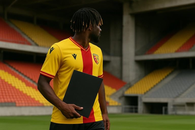 Allan Saint-Maximin tekent een contract bij RC Lens