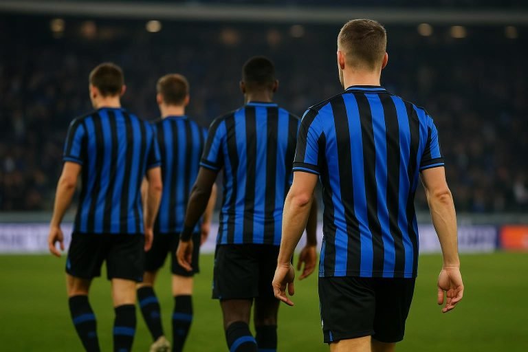 Sfeerbeeld rond Club Brugge na de wedstrijd tegen OH Leuven in de Jupiler Pro League