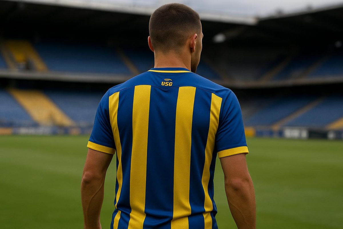Anan Khalaili van Union SG in actie tijdens een wedstrijd