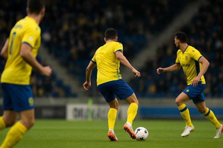 Sfeerbeeld van STVV tijdens een wedstrijd in de Jupiler Pro League
