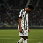 Loïs Openda in het shirt van Juventus tijdens een wedstrijdmoment