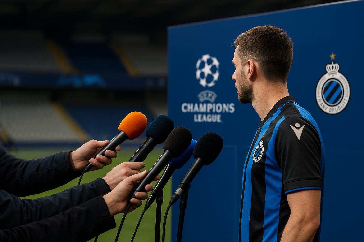 Sfeerbeeld rond Club Brugge met Champions League-context