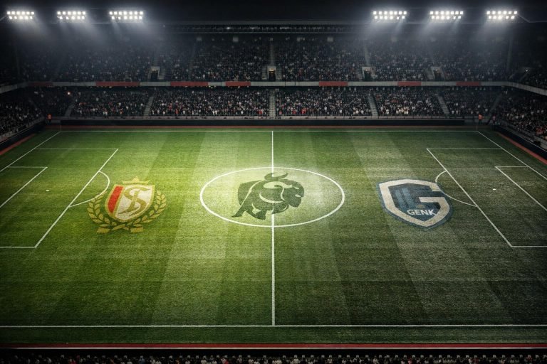 Data-overzicht Speeldag 26 Jupiler Pro League met Standard als winnaar en Genk als verliezer