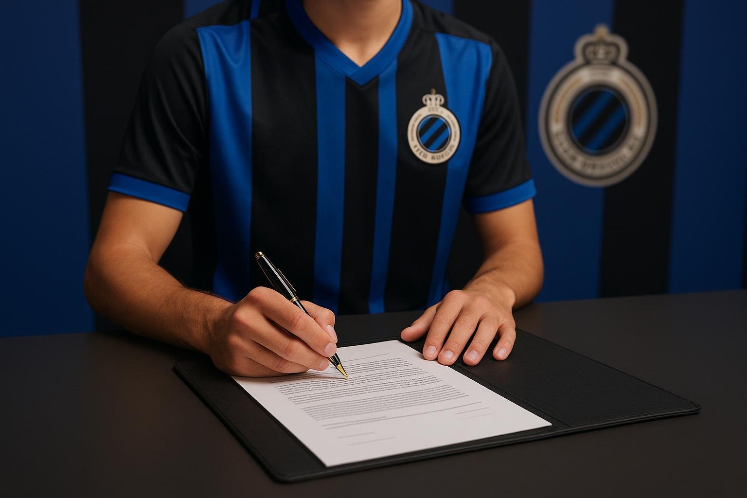 Beeld bij het nieuws rond het eerste profcontract van Utku Kurtal bij Club NXT