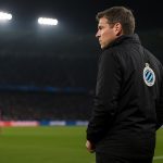 Ivan Leko langs de zijlijn tijdens Atlético Madrid tegen Club Brugge in de Champions League