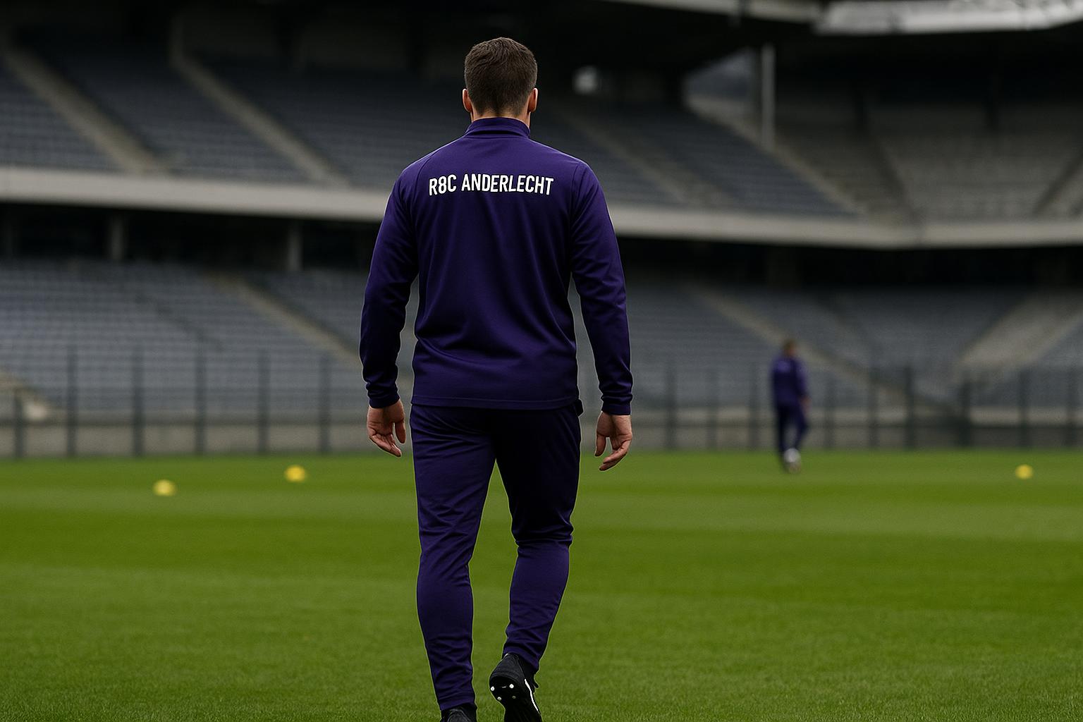 Thomas Foket van Anderlecht tijdens een trainingsmoment.