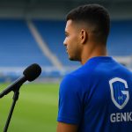 Zakaria El Ouahdi van KRC Genk blikt vooruit op Dinamo Zagreb in de Europa League.