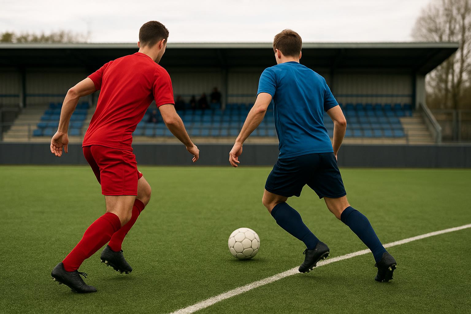 Paul-Josรฉ Mpoku in wedstrijdcontext rond een kleiner veld bij een Baller League-achtig evenement