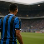Carlos Forbs in actie voor Club Brugge tijdens een wedstrijd