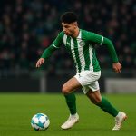Younes Taha in actie voor FC Groningen tijdens een competitiewedstrijd.