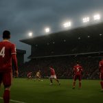 Sfeerbeeld in en rond de Bosuil bij een thuismatch van Royal Antwerp FC