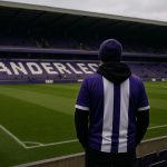 Sfeerbeeld rond het stadion van RSC Anderlecht tijdens een onrustige periode bij de club.