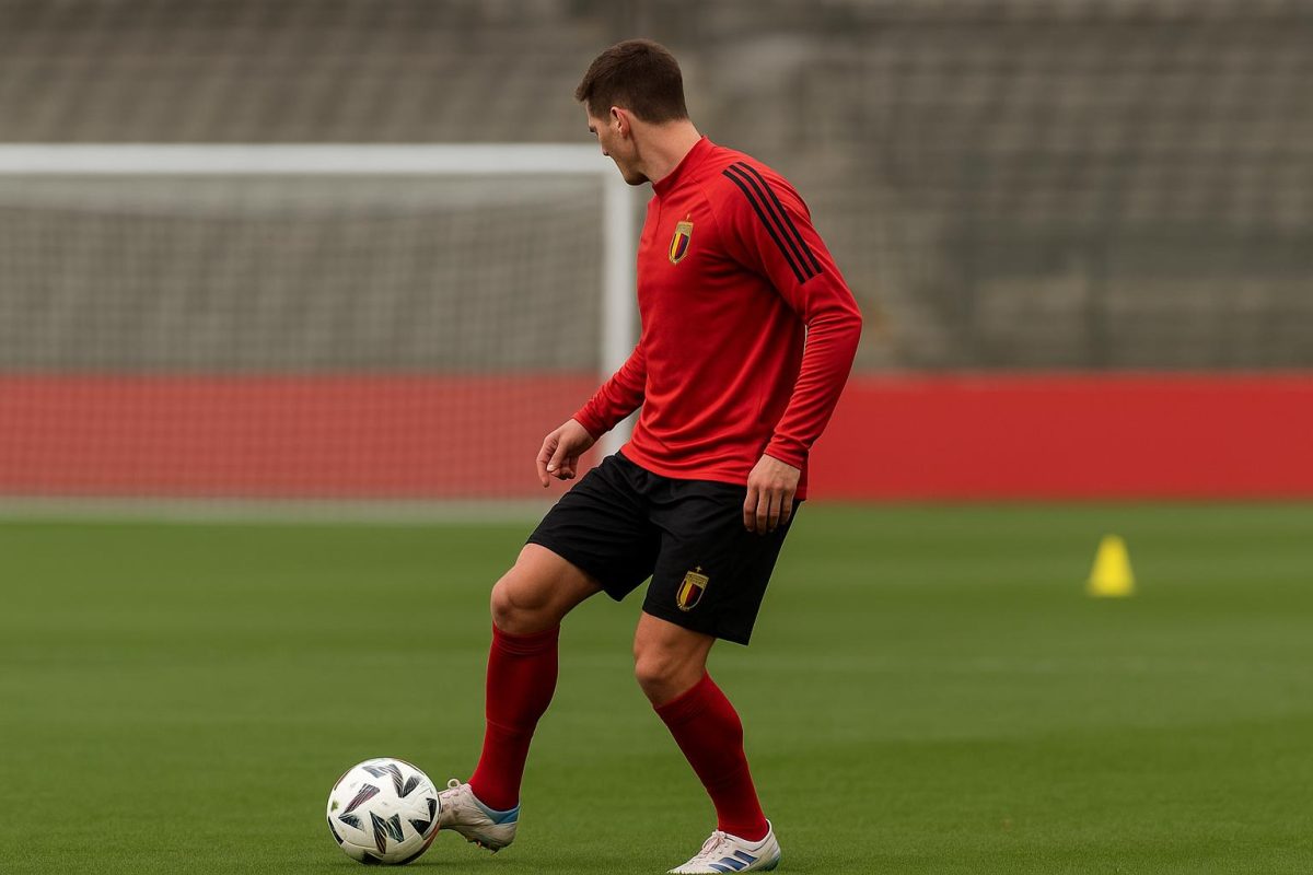 Trainingcontext rond een Ajax-aanvaller in aanloop naar een mogelijke selectie voor de Rode Duivels