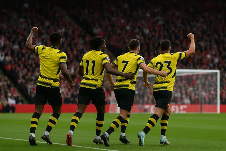 Watford viert een doelpunt op bezoek bij Bristol City in de Championship