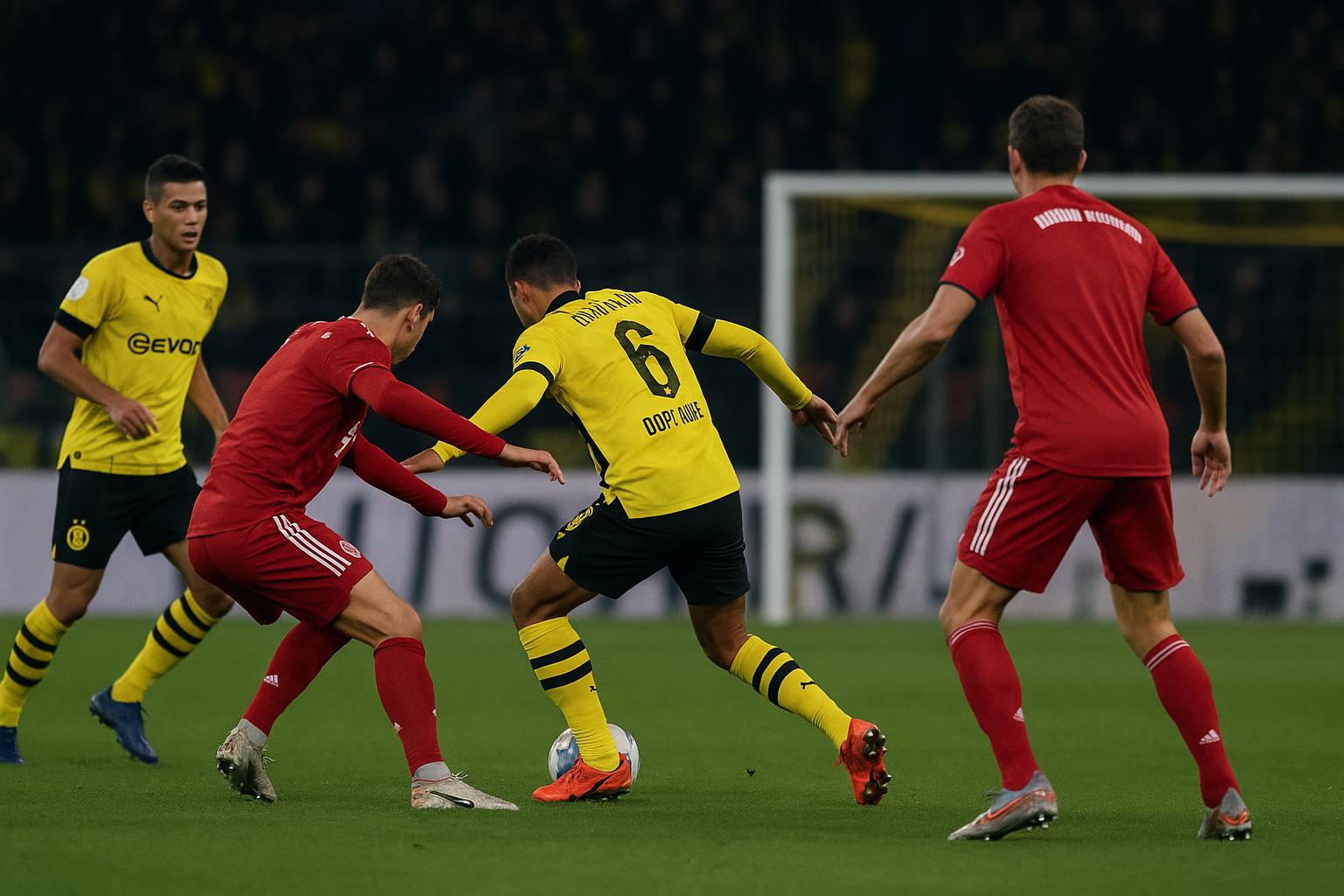 Bayern München viert een beslissend moment in Dortmund tijdens Der Klassiker