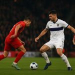 Sfeerbeeld in Sclessin tijdens Standard tegen Anderlecht
