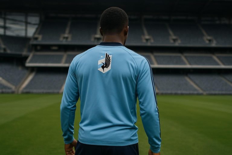 Sfeerbeeld van een transfercontext rond James Rodríguez en Minnesota United
