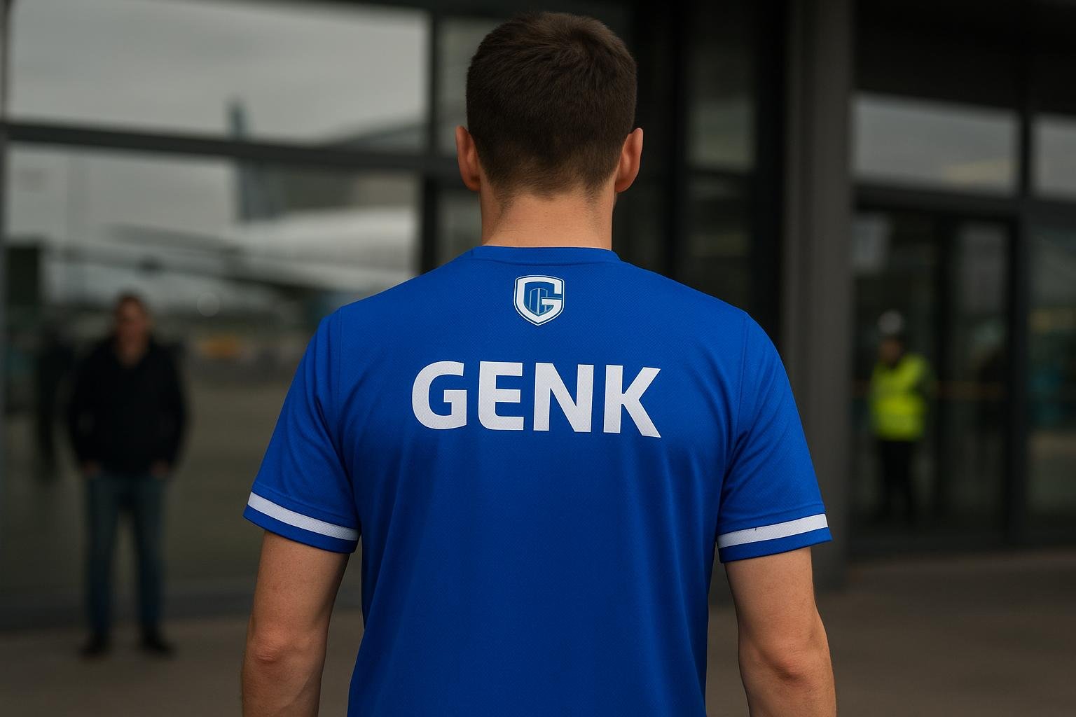 Hyeon-gyu Oh in het shirt van KRC Genk