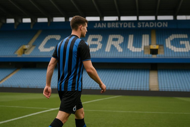 Sfeerbeeld rond Club Brugge in het Jan Breydelstadion richting transferperiode