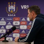 Edward Still tijdens een persmoment bij RSC Anderlecht
