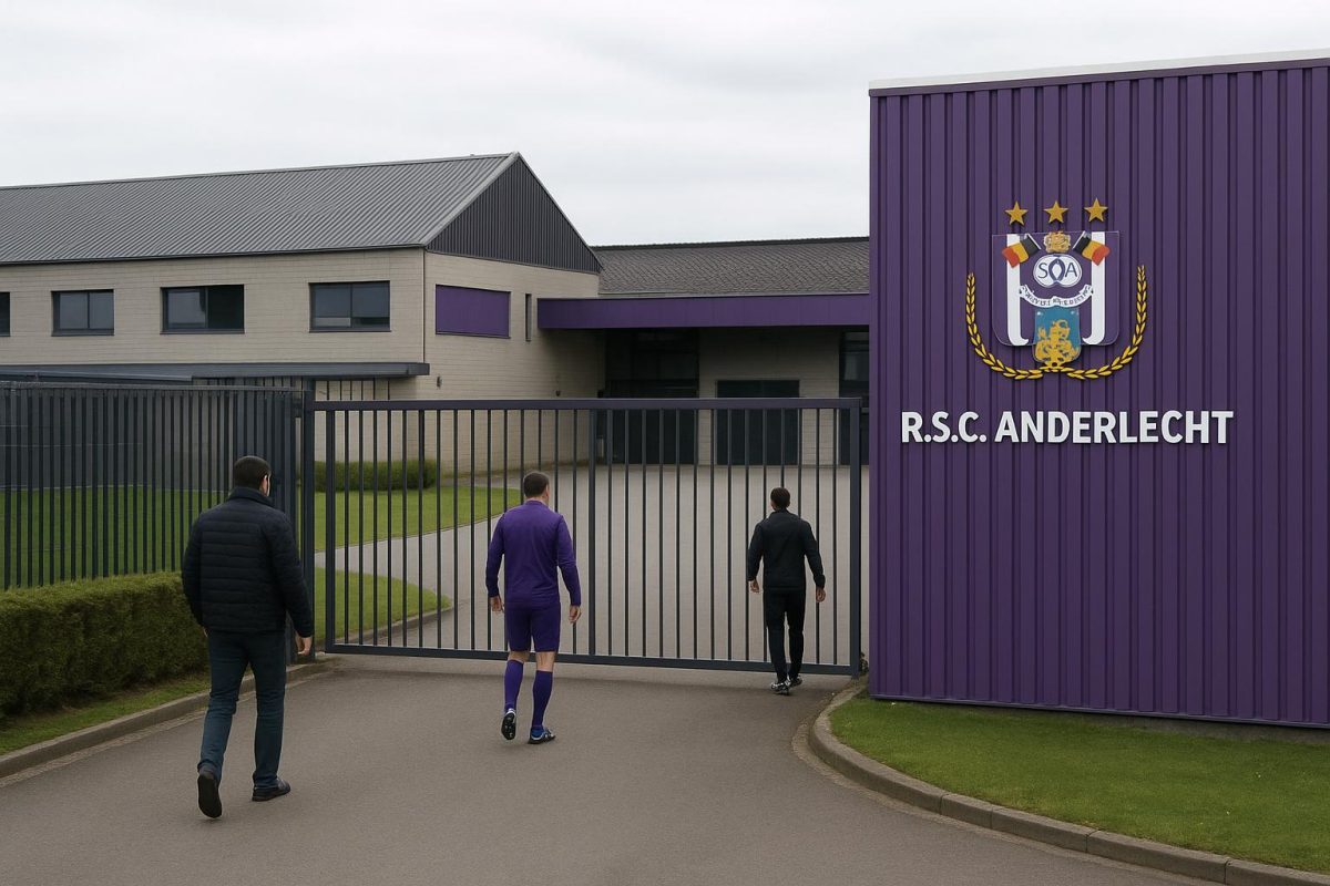 Omgeving rond het trainingscentrum van RSC Anderlecht op Neerpede