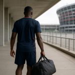 Landry Dimata in wedstrijdtenue tijdens een match