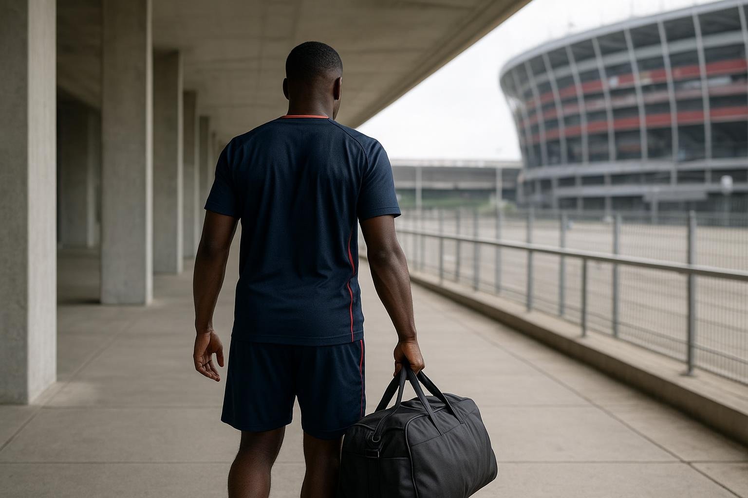 Landry Dimata in wedstrijdtenue tijdens een match