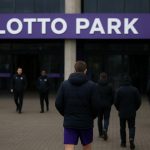 Sfeerbeeld aan het Lotto Park bij RSC Anderlecht na het vertrek van Lucas Biglia uit de staf
