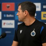 Ivan Leko, coach van Club Brugge, tijdens een persmoment in aanloop naar de match tegen Standard Luik.