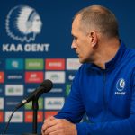 Rik De Mil tijdens een persmoment bij KAA Gent