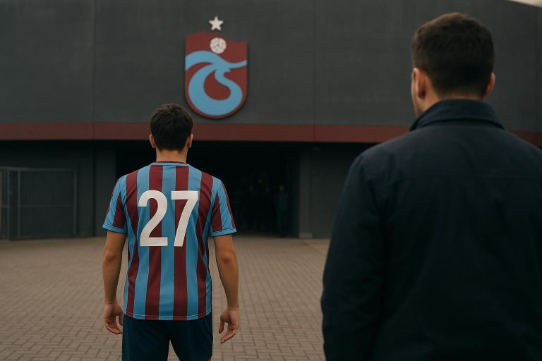Kazeem Olaigbe in een context rond zijn transfer naar Trabzonspor