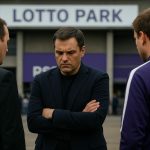 Olivier Renard in een contextbeeld bij Anderlecht in het Lotto Park